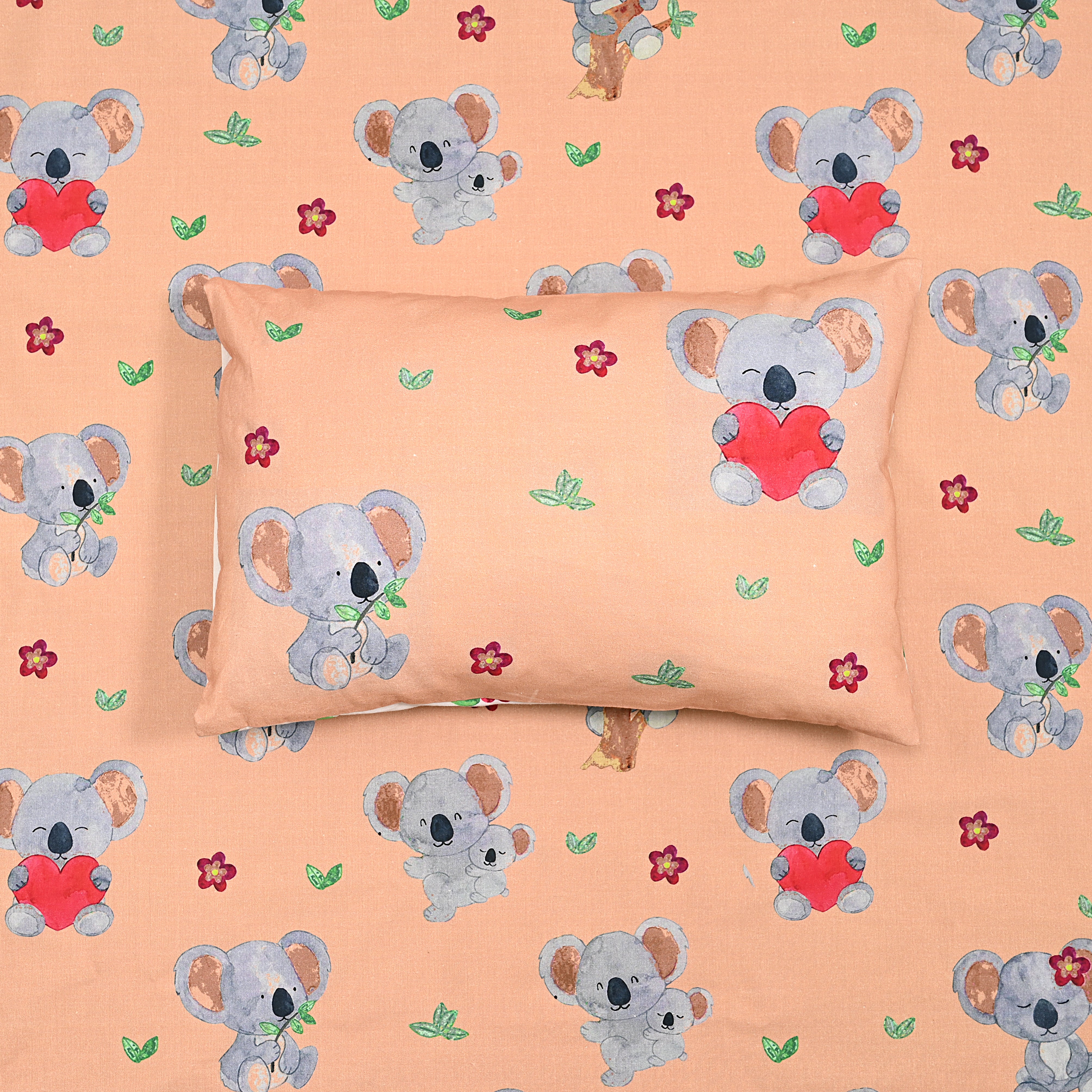 Teddy Heart Sheet Set