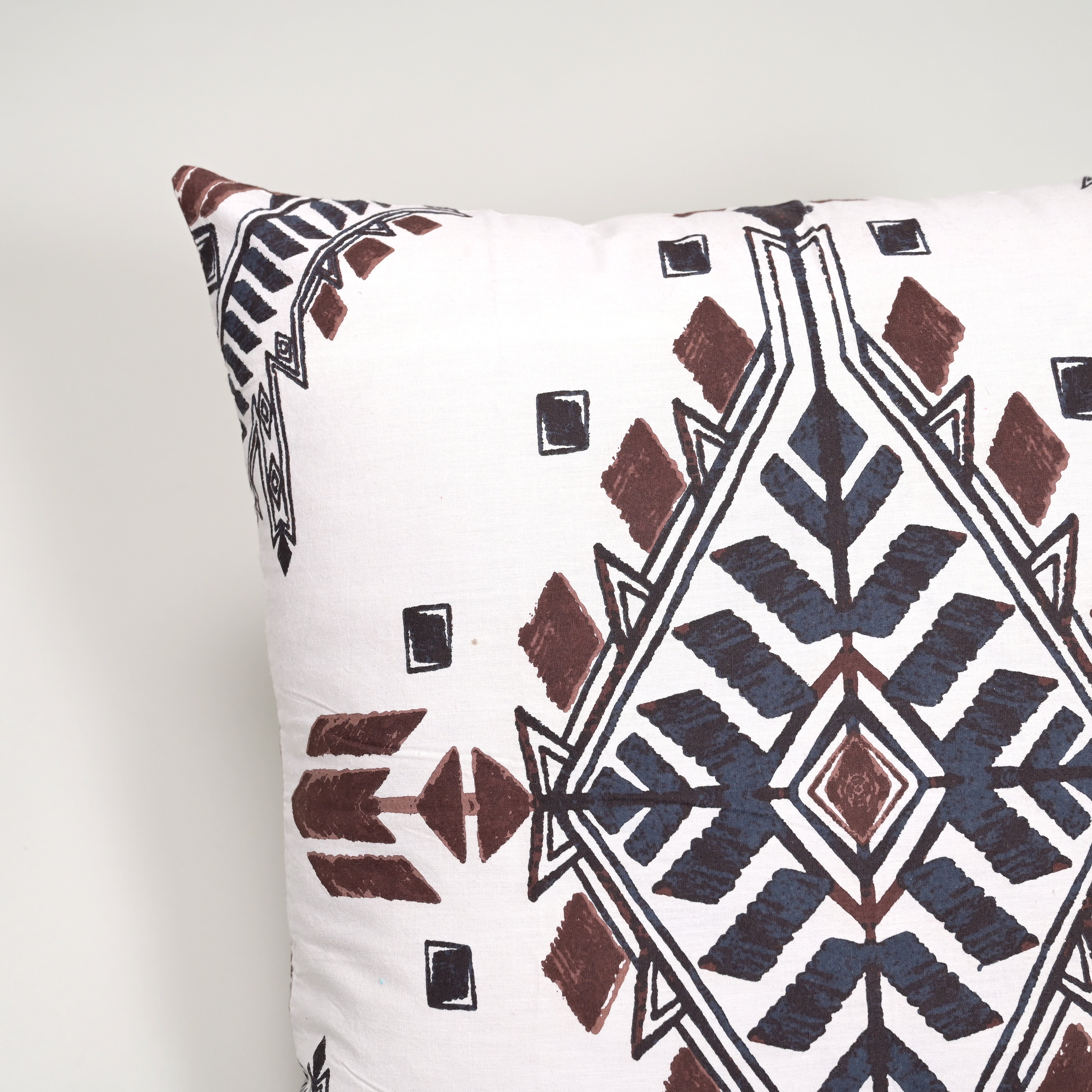 Tribal Ikkat Printed Cushion Cover Set of 2