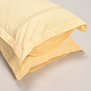 Regal Embroidered 300 TC Luxury Cotton Sheets - Premium Embroidered Bedding Set for Comfort & Style