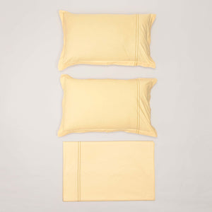 Regal Embroidered 300 TC Luxury Cotton Sheets - Premium Embroidered Bedding Set for Comfort & Style