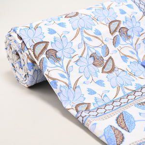 Lotus Garden Printed Lightweight Dohar