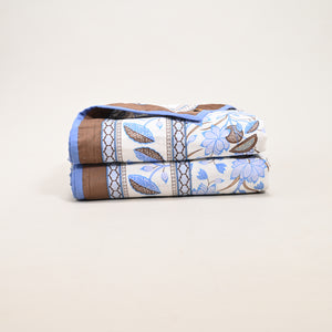 Lotus Garden Printed Lightweight Dohar