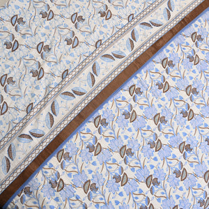 Lotus Garden Printed Lightweight Dohar