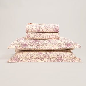 Regal Delia Dreams 300 TC Luxury Cotton Sheets – Premium Printed Bedding Set
