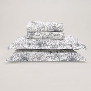 Regal Delia Dreams 300 TC Luxury Cotton Sheets – Premium Printed Bedding Set