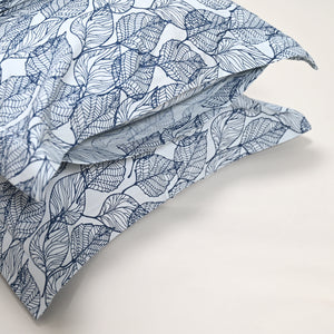 Regal Urban Leaf 300 TC Luxury Cotton Sheets – Premium Printed Bedding Set