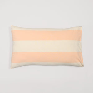 Bold Stripe Apricot Pillowcase, Set of 2