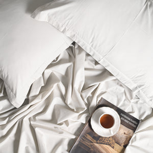 Regal Luxury Solid 300 TC Cotton Sheets - Soft, Breathable, and Durable Bedding Set