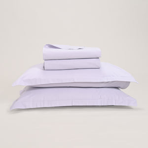 Regal Luxury Solid 300 TC Cotton Sheets - Soft, Breathable, and Durable Bedding Set