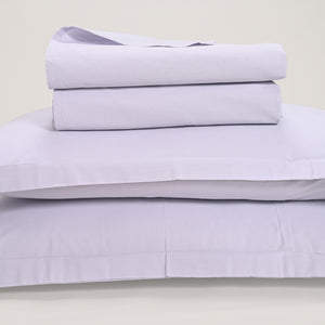 Regal Luxury Solid 300 TC Cotton Sheets - Soft, Breathable, and Durable Bedding Set