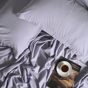 Regal Luxury Solid 300 TC Cotton Sheets - Soft, Breathable, and Durable Bedding Set