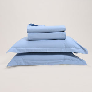 Regal Luxury Solid 300 TC Cotton Sheets - Soft, Breathable, and Durable Bedding Set