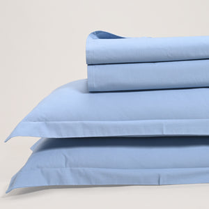 Regal Luxury Solid 300 TC Cotton Sheets - Soft, Breathable, and Durable Bedding Set