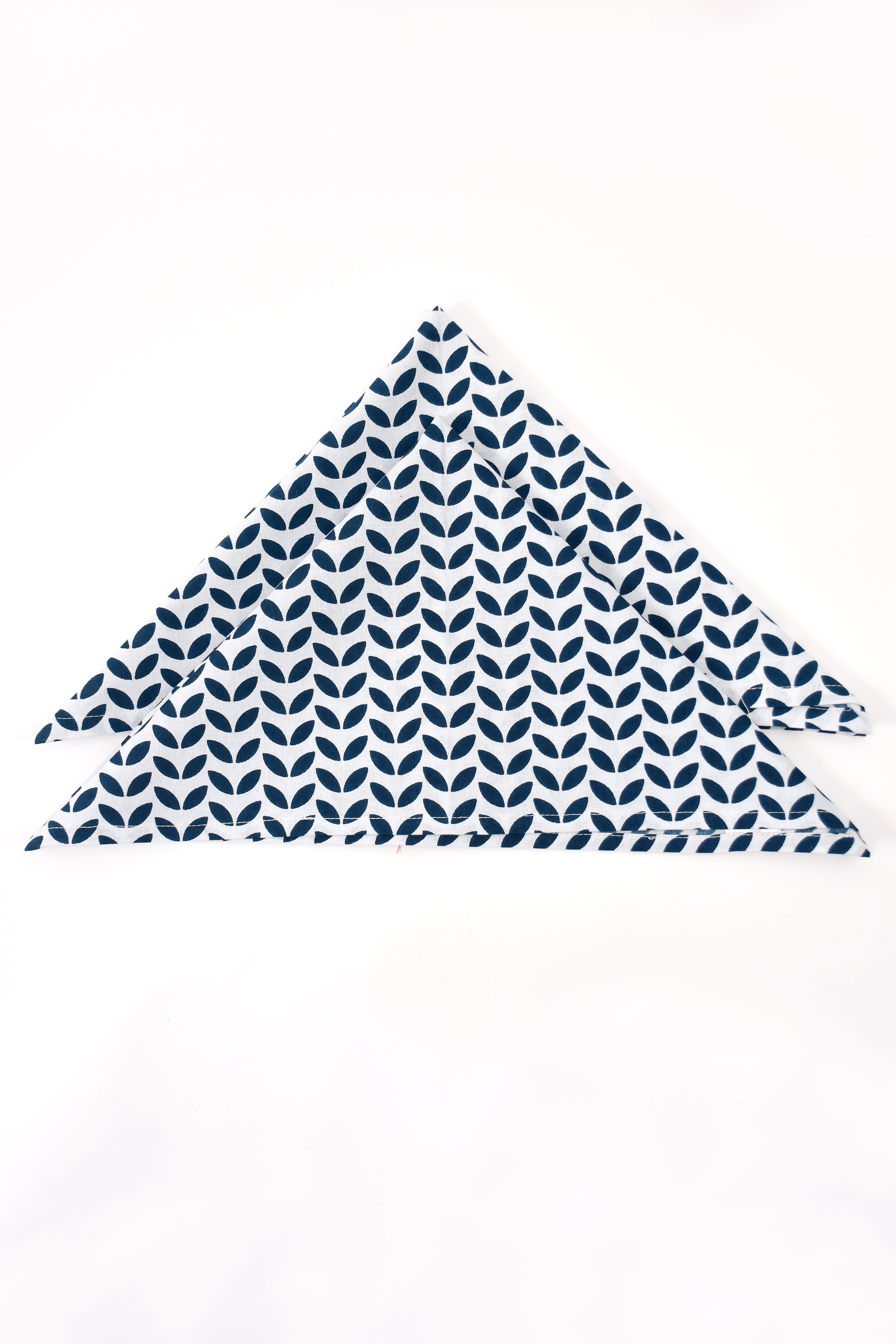 Geometric Leaves Napkin 6 Pc Set