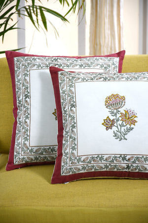 Victoria Buta Cushion Cover, Pack of 2