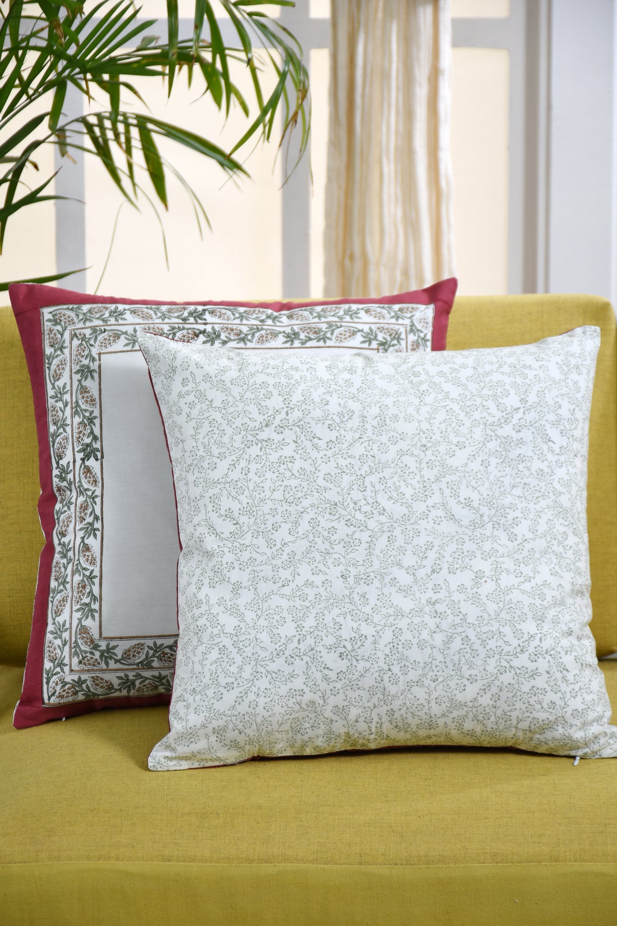 Victoria Buta Cushion Cover, Pack of 2