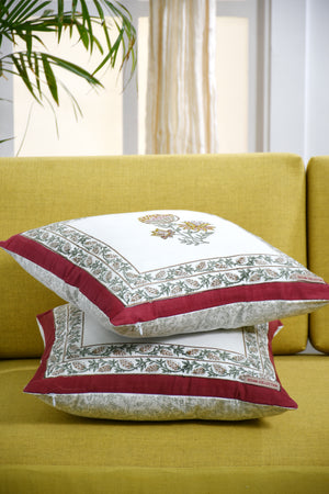 Victoria Buta Cushion Cover, Pack of 2
