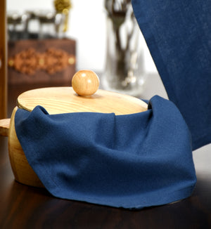 Natural Blue Kitchen Towel 2 Pc Set