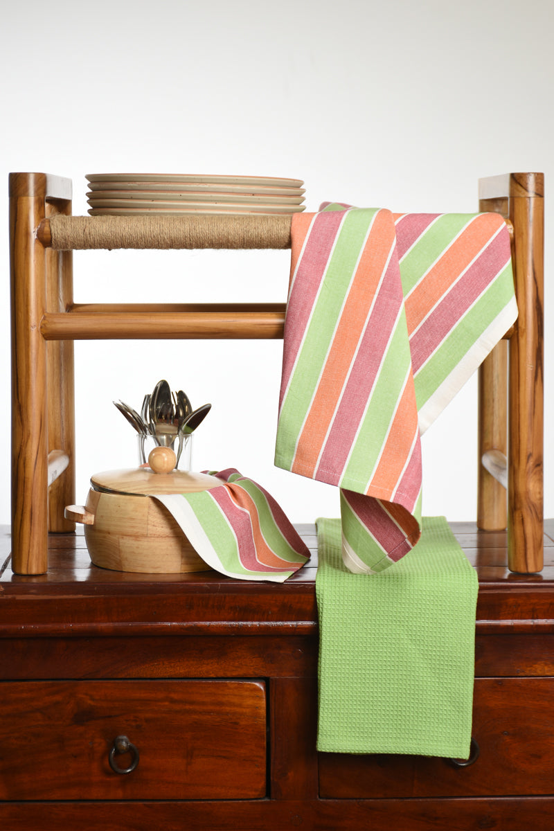 Stripe Kitchen Towel 3 Pc Set