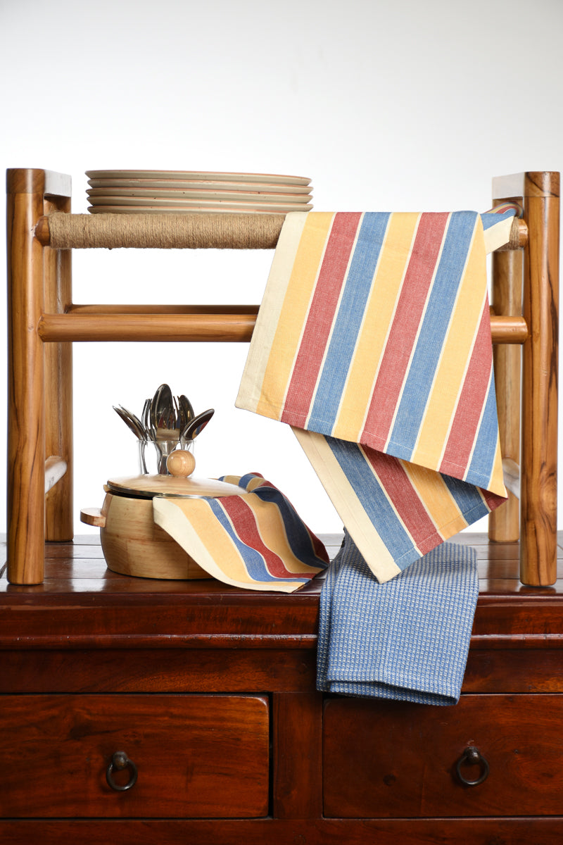 Stripe Kitchen Towel 3 Pc Set