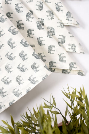 Elephant Napkin 6 Pc Set