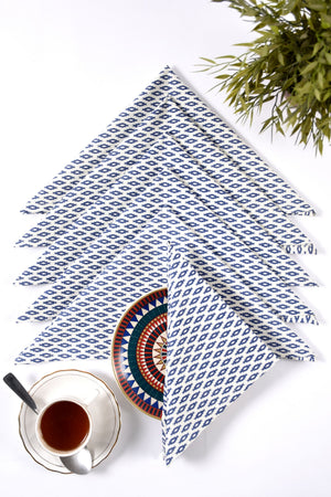 Ikkat Napkin 6 Pc Set