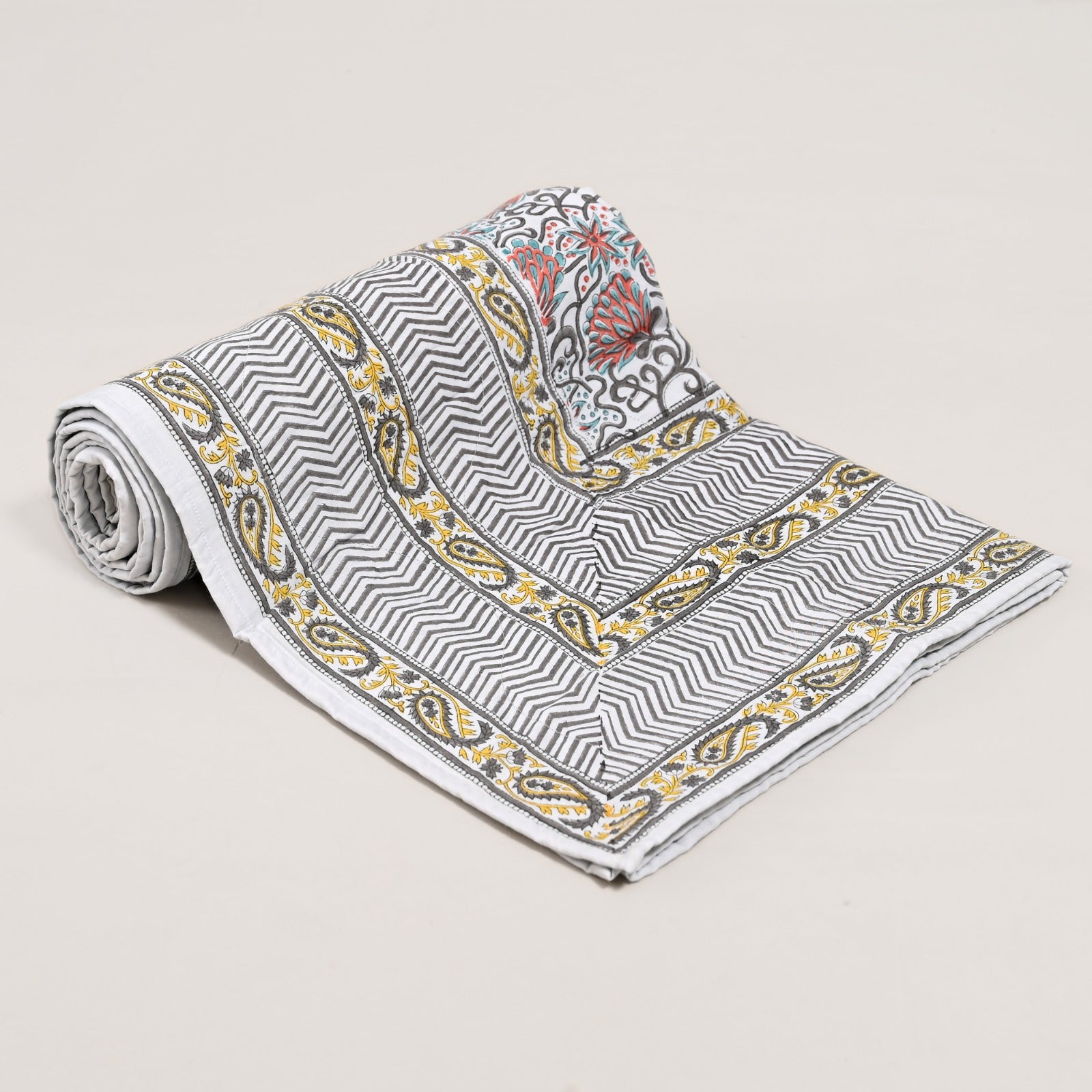 Kusum Block Printed Dohar
