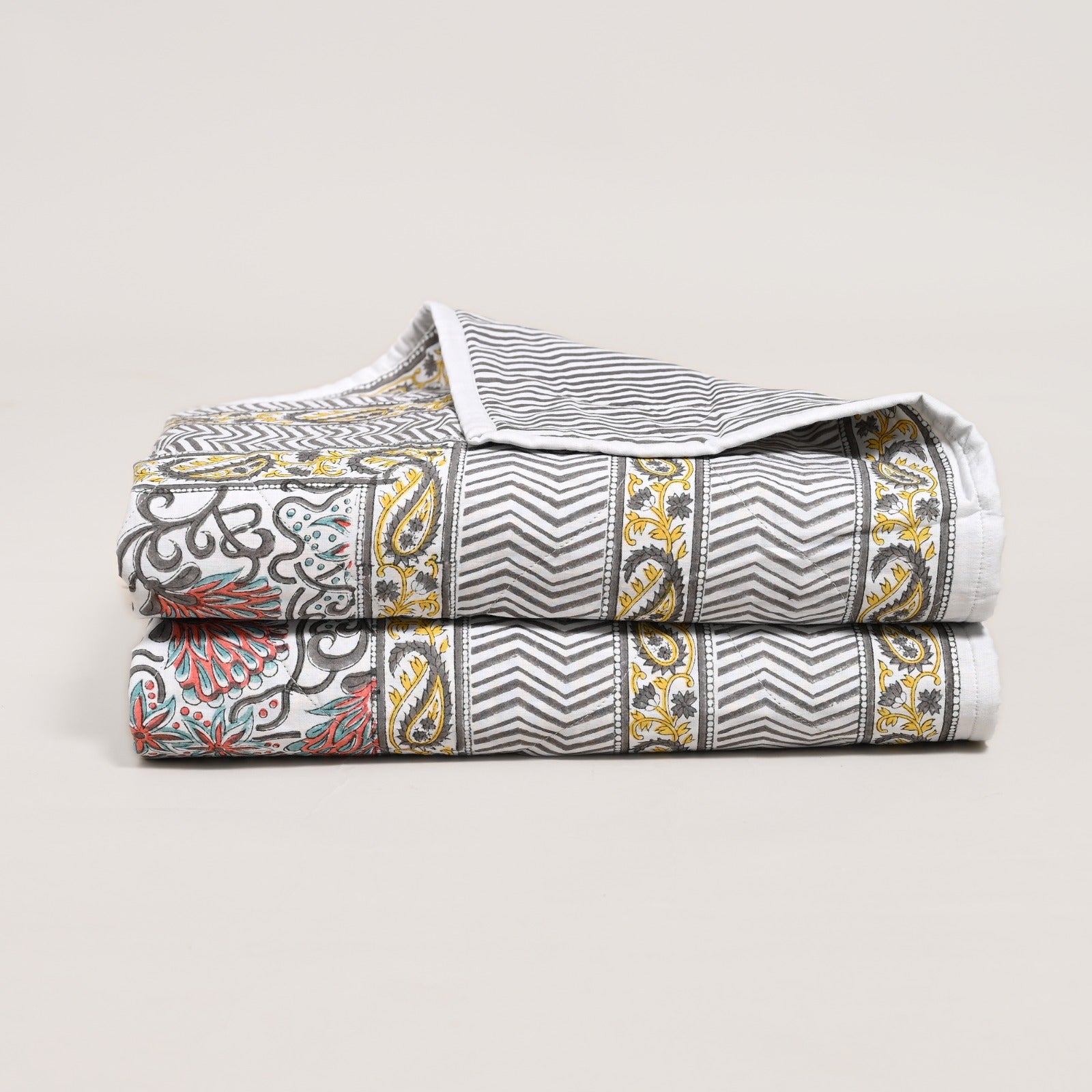 Kusum Block Printed Dohar
